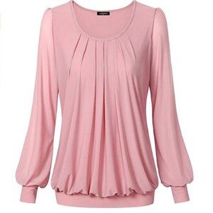 Flattering Banded Bottom Blouse